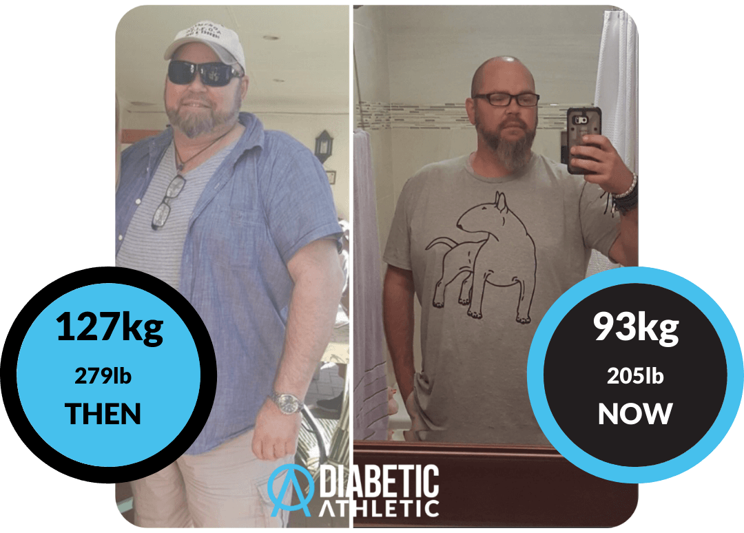 Hilton reversed his pre-diabetes, dropped 9% body fat, and lost 10kg(22lbs)